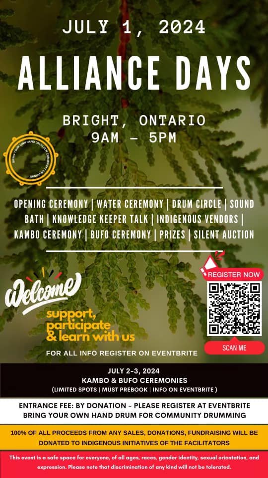 Alliance day 2024 standing in solidarity with indigenous peoples